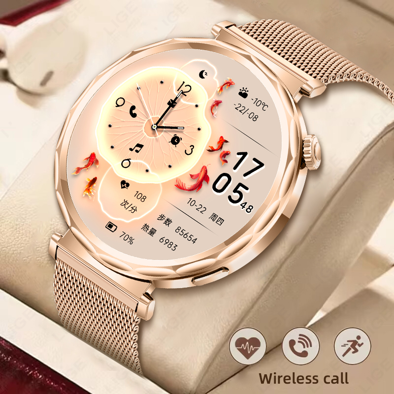 Smartwatch Custom - LIGE 스마트 워치 여성 Xiaomi 스포츠