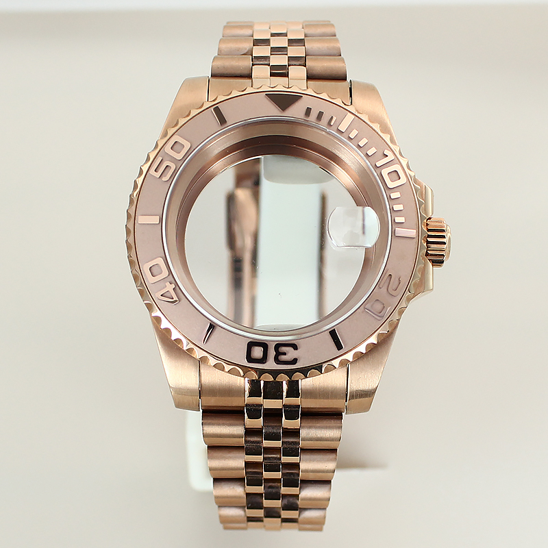 Ceramic Link Bracelet - 40mm 고급 교체용 시계 케이스 5링크