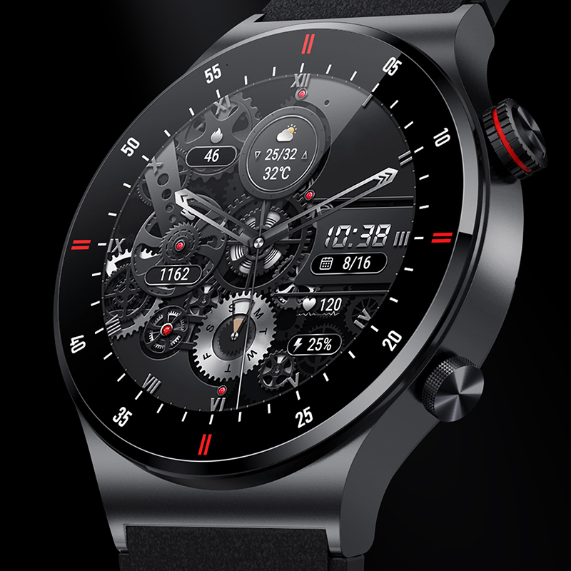 ECG+PPG 블루투스 통화 스마트워치 남성용 2025 - Smartwatch Custom 리뷰 및 가격