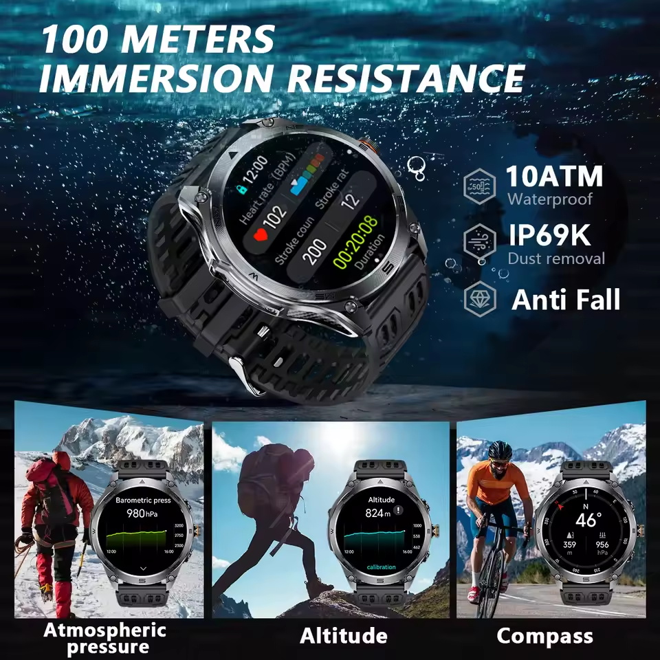 새로운 T-Rex3 울트라 1000mAh 배터리 스마트 - Smartwatch Store 리뷰 및 가격