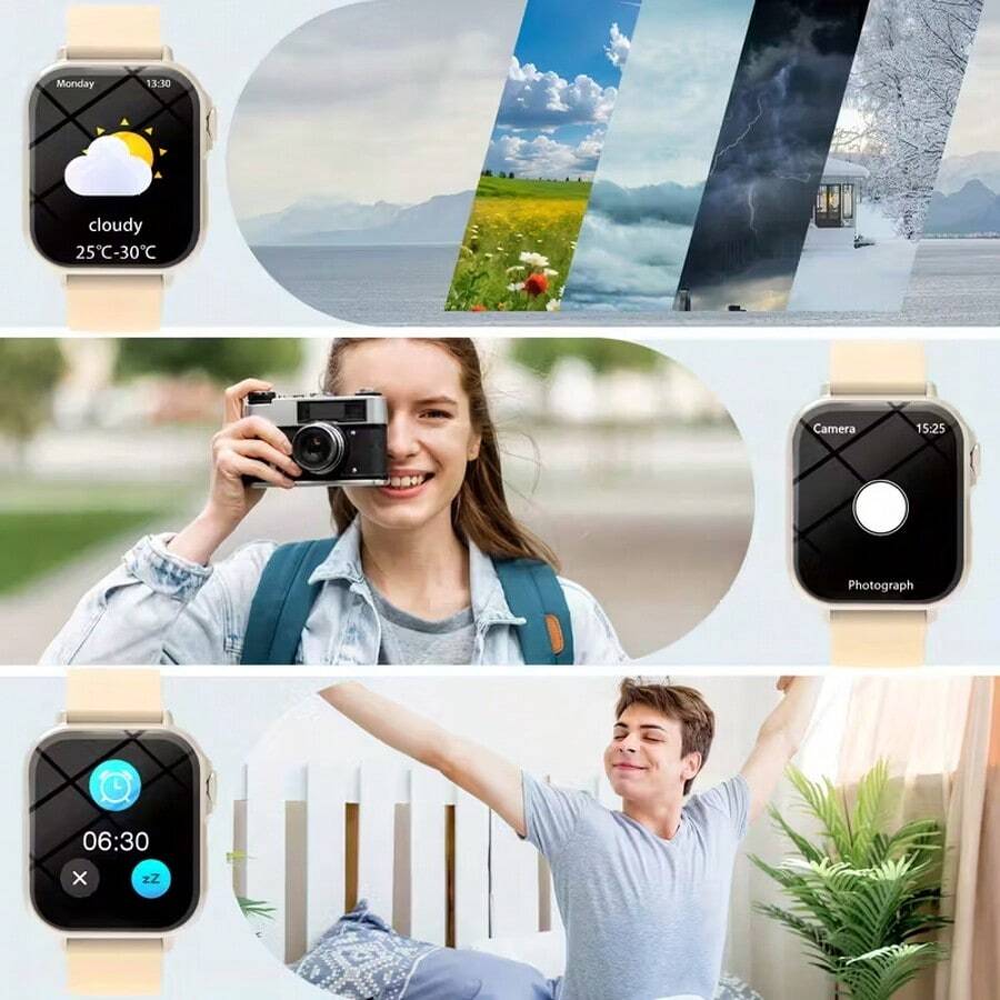 1개 2025년형 스마트워치, 풀 터치 스크린, 무선  - Smartwatch Touch 리뷰 및 가격
