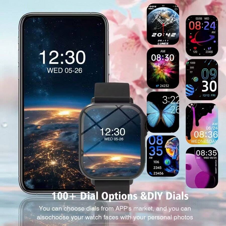 1개 2025년형 스마트워치, 풀 터치 스크린, 무선  - Smartwatch Touch 리뷰 및 가격