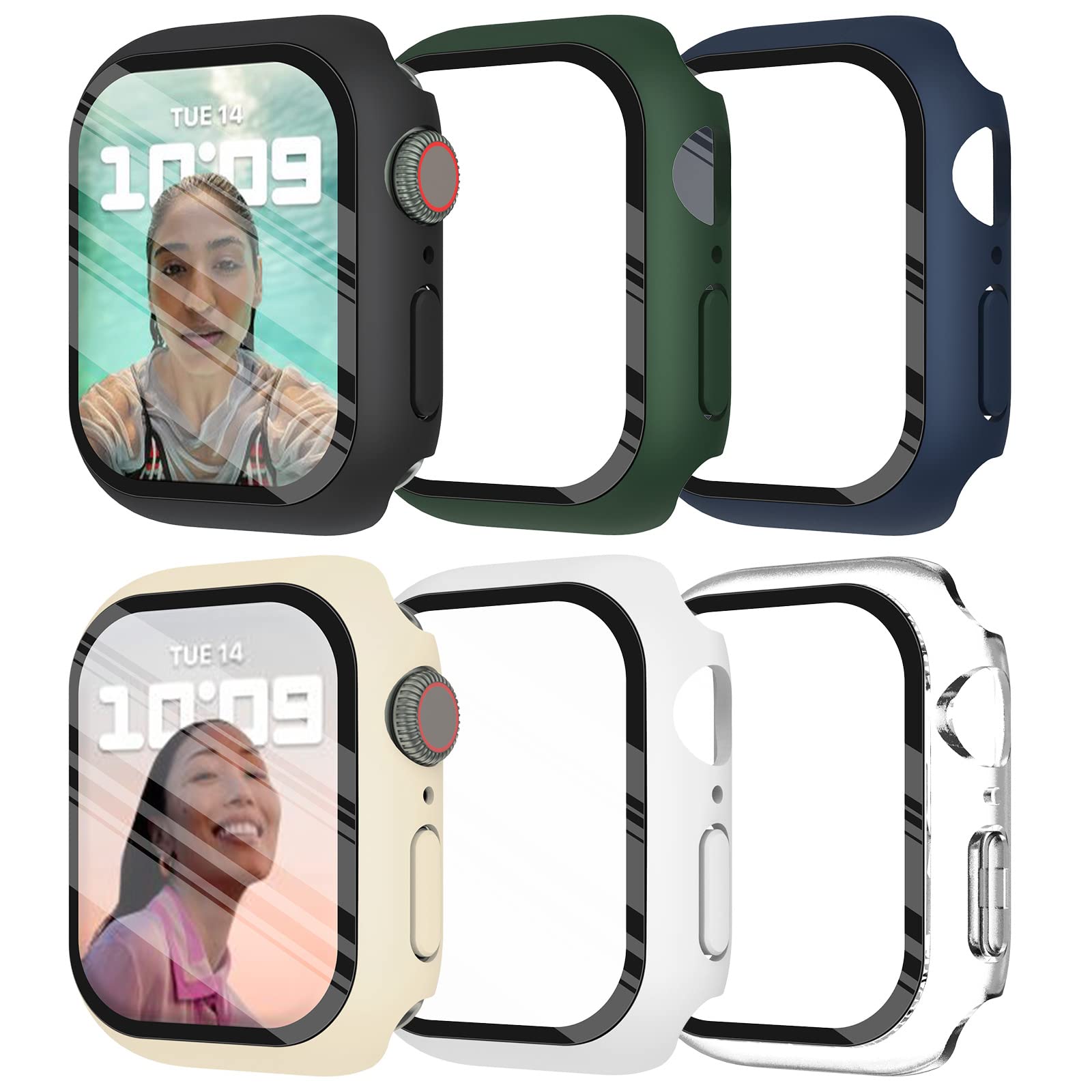 강화 유리 + 커버 Apple Watch 9 8 41m - Smartwatch Icon 리뷰 및 가격