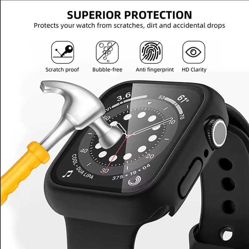 강화유리+커버 애플워치 11 10 42mm 46mm P - Watch Case Bumper 리뷰 및 가격