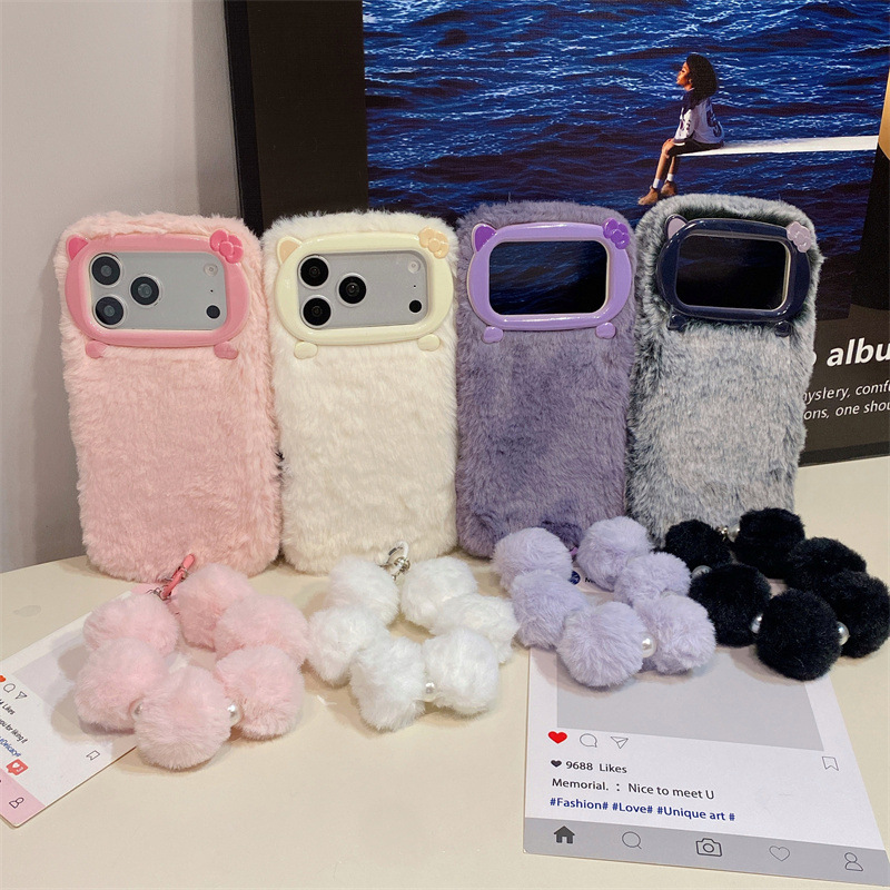 고급 솔리드 컬러 퍼리 플러시 폰 케이스 (아이폰 17 - Apple Iphone 15 Pro Max 리뷰 및 가격
