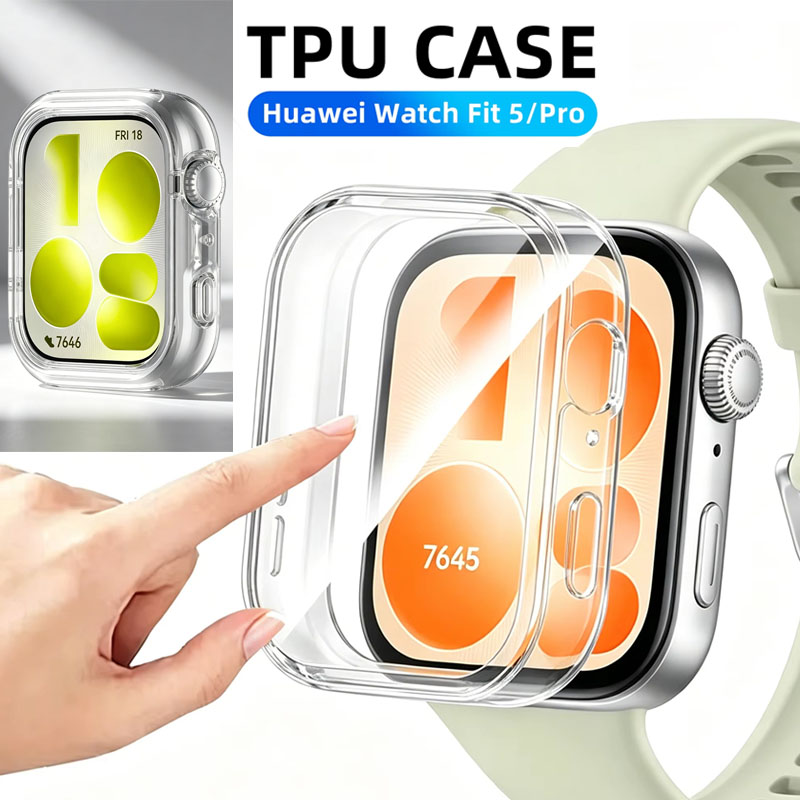 화웨이 워치 핏 5 핏 5프로 풀 스크린 보호 소프트  - Huawei Smartwatch Accessories 리뷰 및 가격