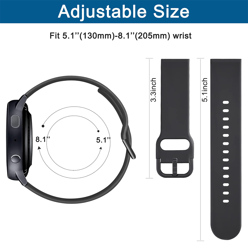 20mm 22mm 밴드 삼성 갤럭시 시계 6 5 프로  - Titan Smartwatch Accessories 리뷰 및 가격