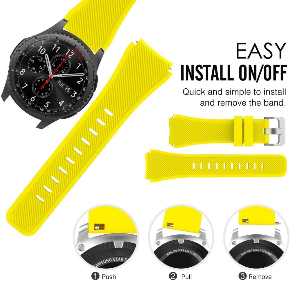 실리콘 팔찌 시계 스트랩, 삼성 갤럭시 워치 5, 6/ - Titan Smartwatch Accessories 리뷰 및 가격