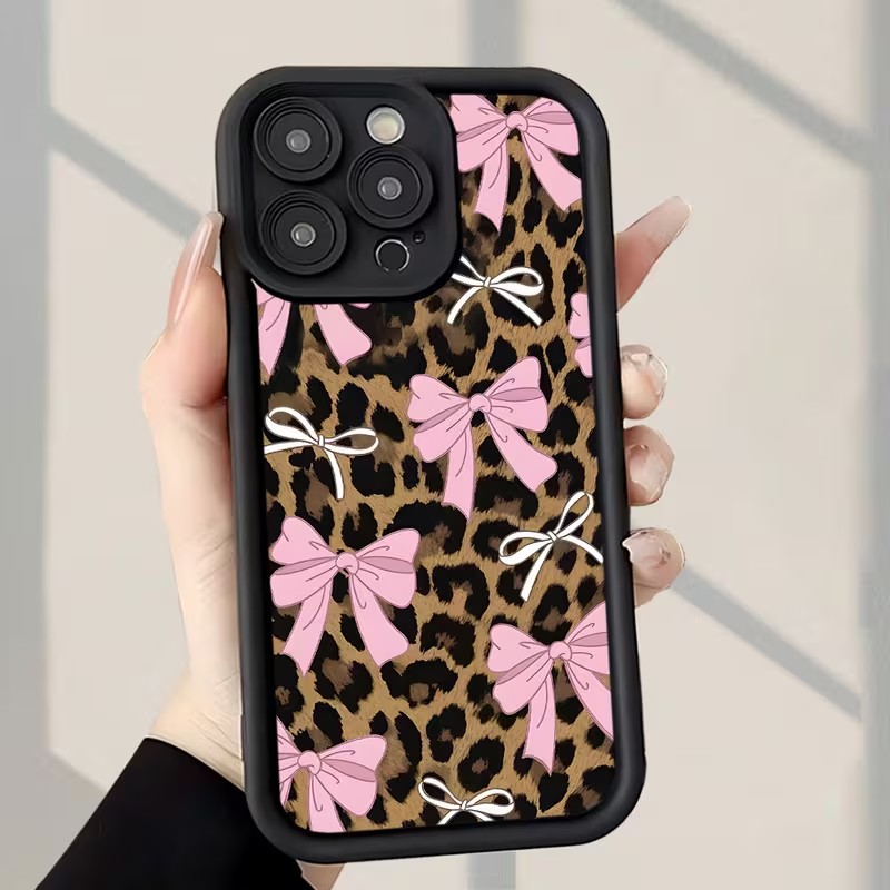 레오파드 프린트 리본 폰 케이스 (아이폰 18, 17, - Apple Iphone 15 Pro Max 리뷰 및 가격