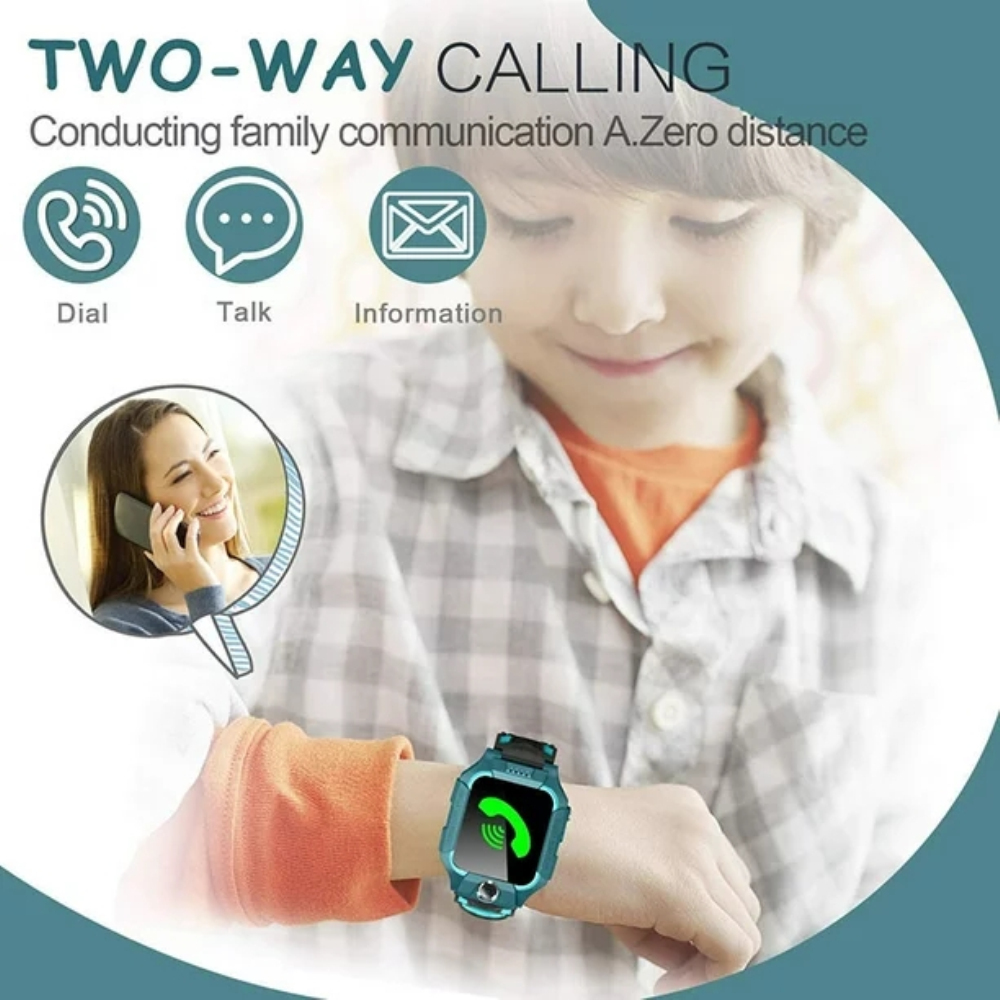 어린이용 2G 스마트 워치 SOS LBS 위치 추적기, - Smartwatch Touch 리뷰 및 가격